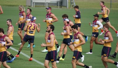 Fans invited: AFL clubs train on Sunshine Coast