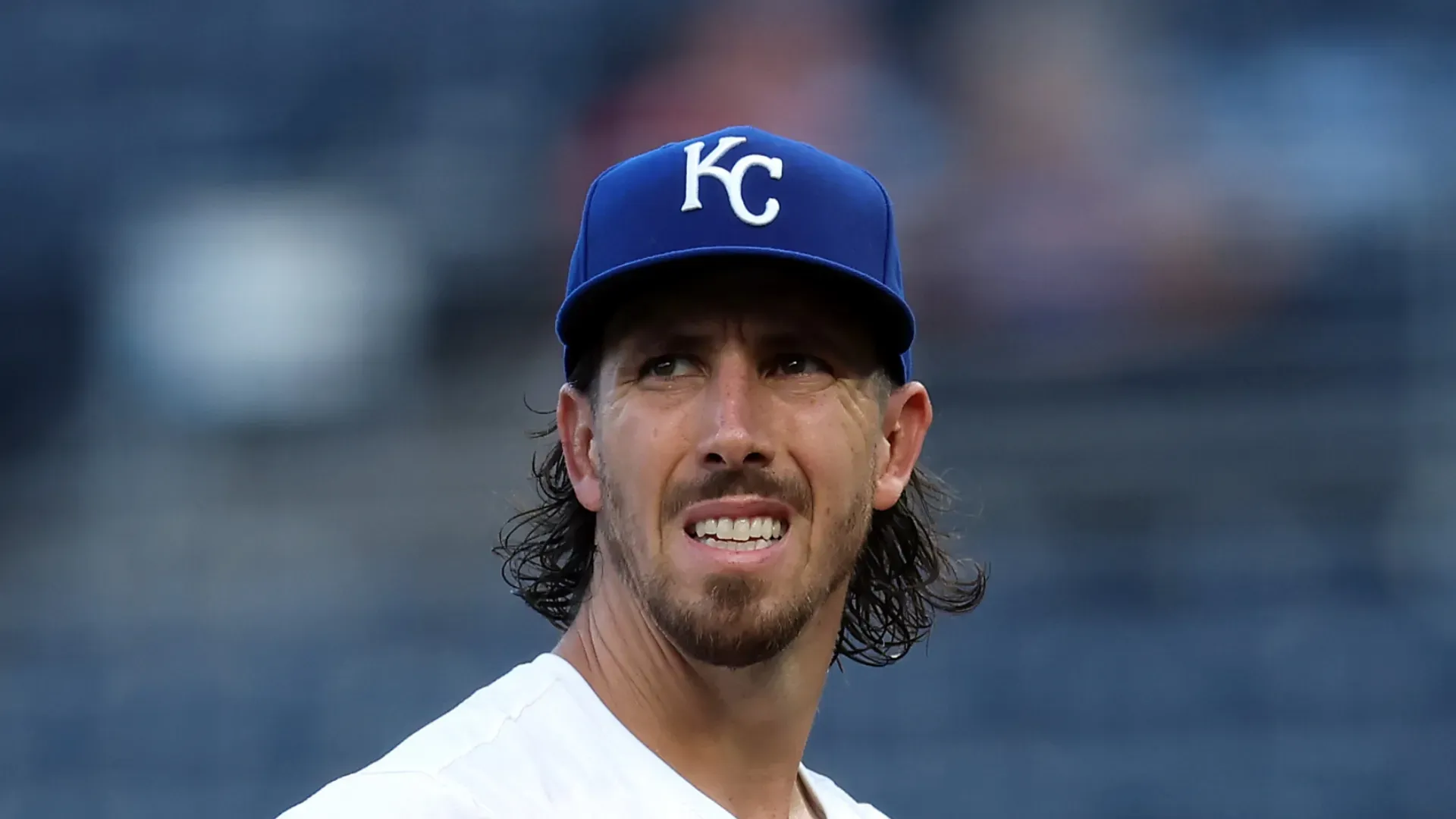 Michael Lorenzen in action for the KC Royals