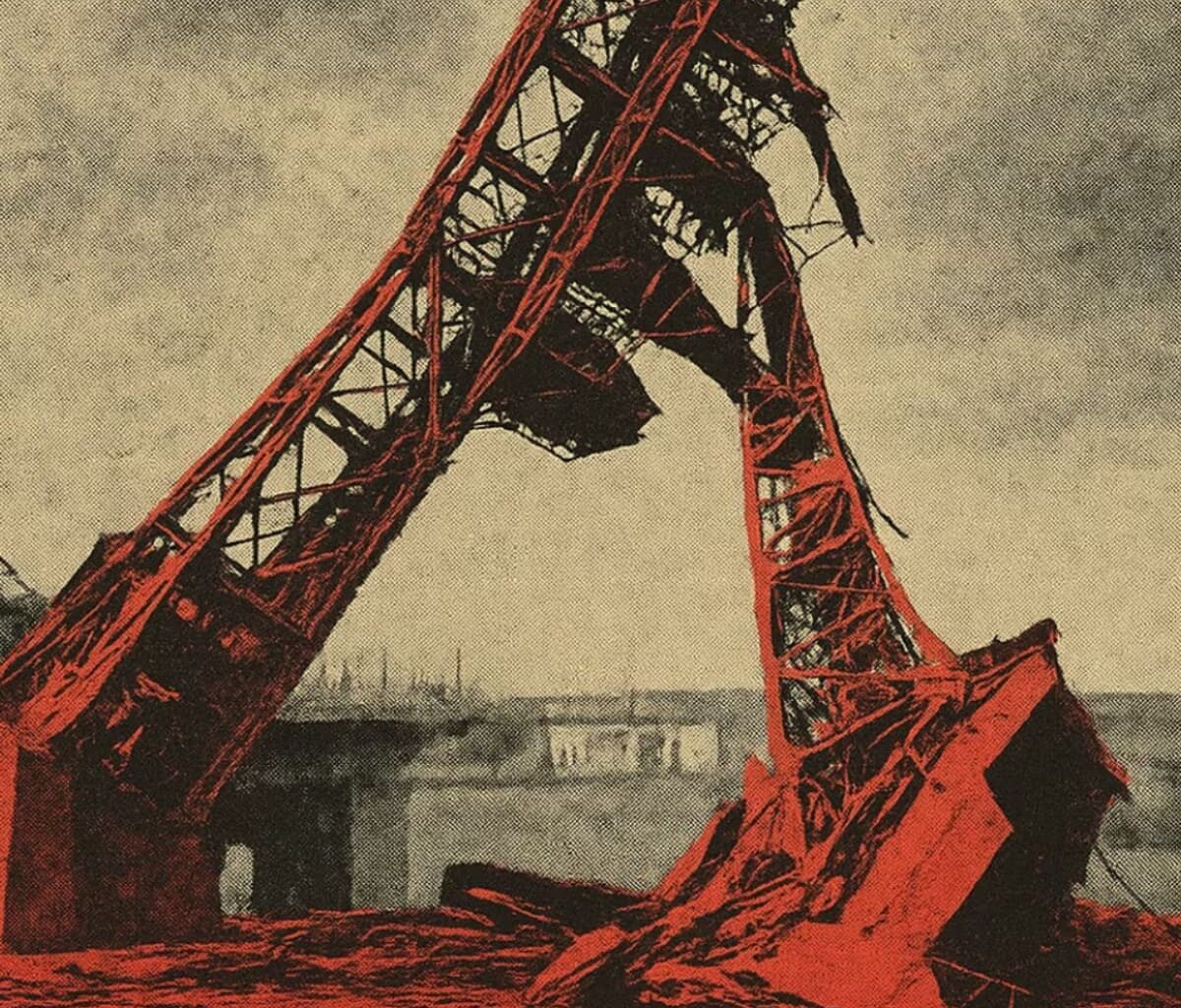 Baikonur Tower Collapses