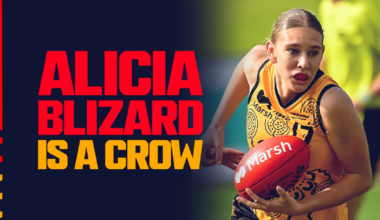 Crows select Alicia Blizard with Pick No.39