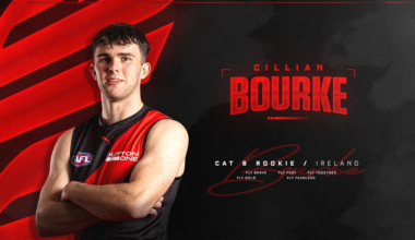 Bourke becomes a Bomber