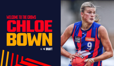 Crows select Chloe Bown with Pick No.5