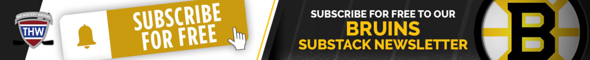 SUBSCRIBE FOR FREE TO OUR BOSTON BRUINS SUBSTACK NEWSLETTER