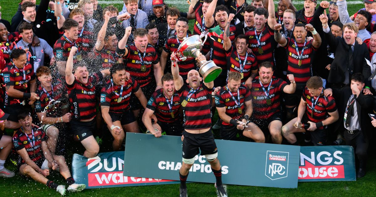 Canterbury Rugby elevate Alex Robertson to NPC head coach