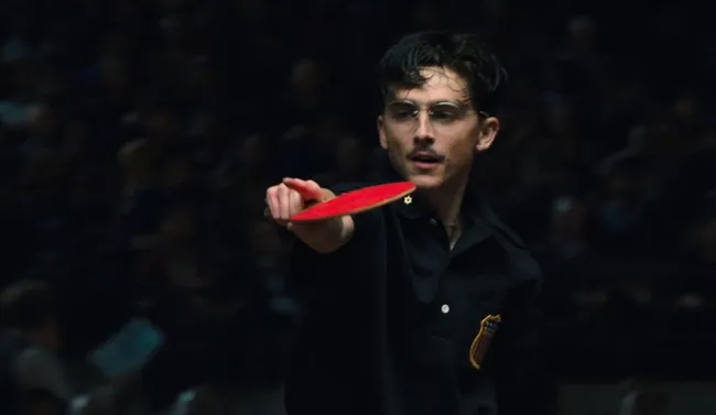 Timothée Chalamet in Marty Supreme