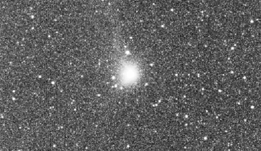 This image of 3I/ATLAS was snapped with the NavCam aboard the ESA's JUpiter Icy Moon Explorer (JUICE). Credit: ESA/Juice/NavCam