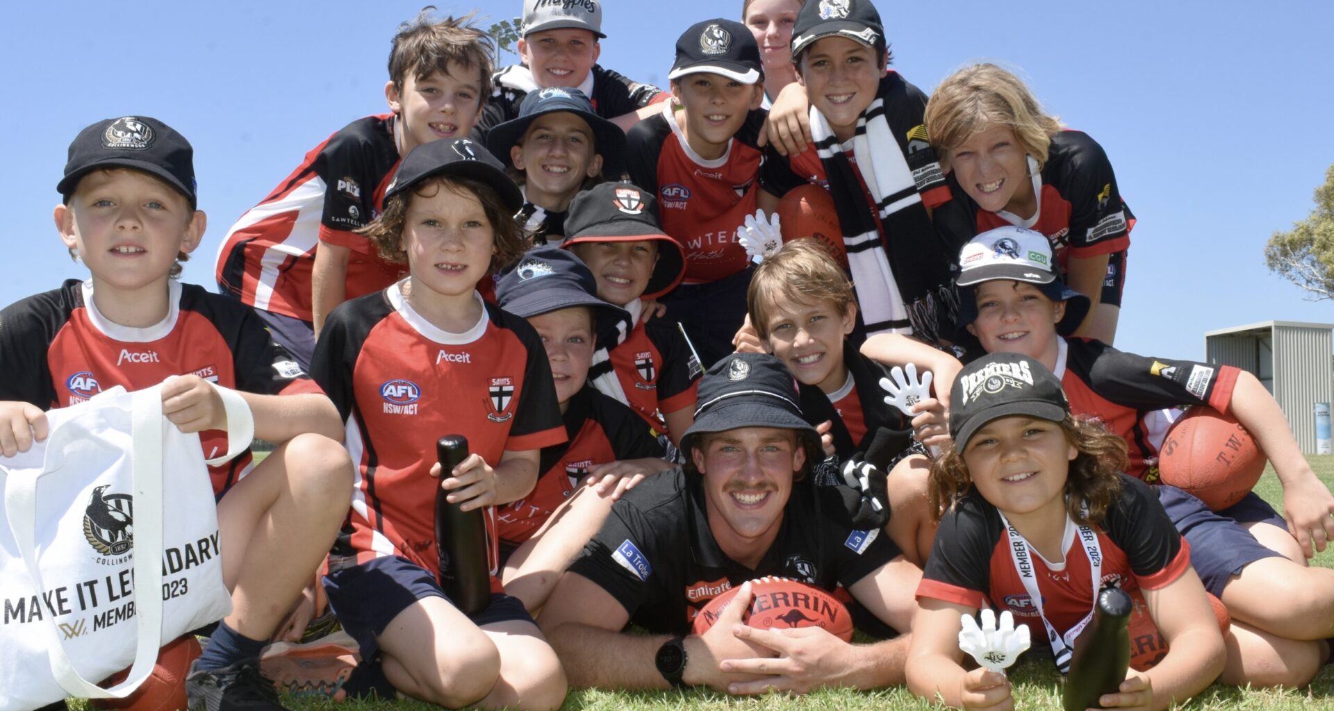 Happy homecoming for new Magpie Angus