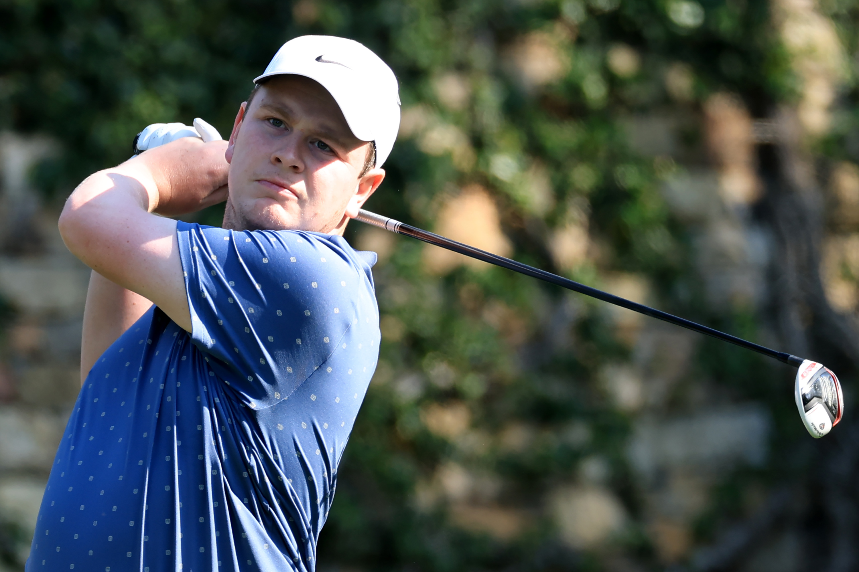 Robert MacIntyre hitting his TaylorMade 3-wood