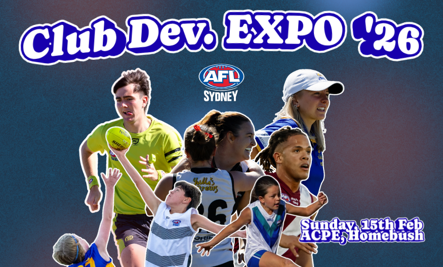 Club Dev. EXPO '26 - AFL Sydney