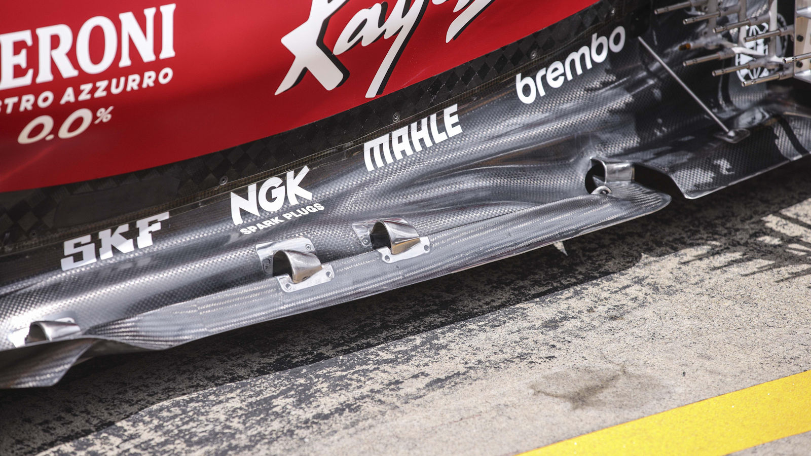 Ferrari SF-25 floor edge wing