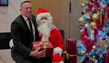 MMA Pros celebrate the holiday season