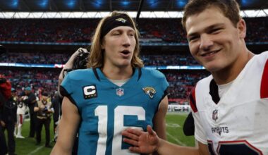 NFL Week 17 picks against the spread: Drake Maye, Trevor Lawrence keep rolling