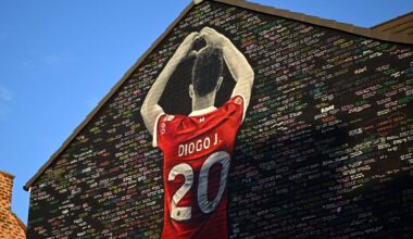 Diogo Jota’s sons to be mascots for Liverpool vs Wolves