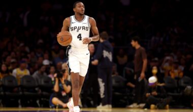 De'Aaron Fox bring the ball up the court