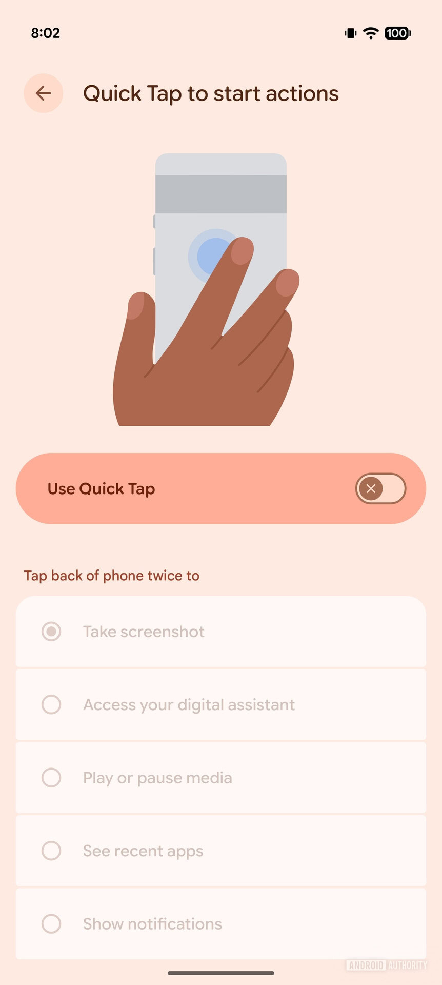 Google Pixel Quick Tap gestures (2)