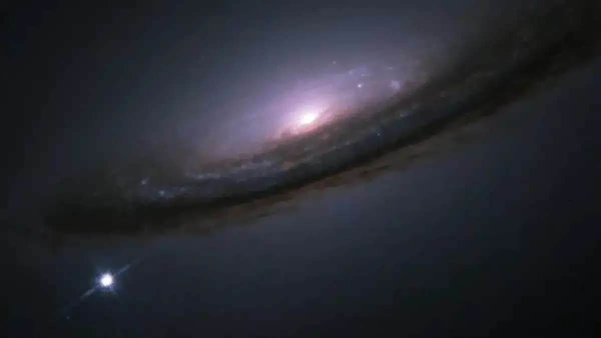 Hubble Image Of The Famous Type Ia Supernova 1994d In The Galaxy Ngc 4526