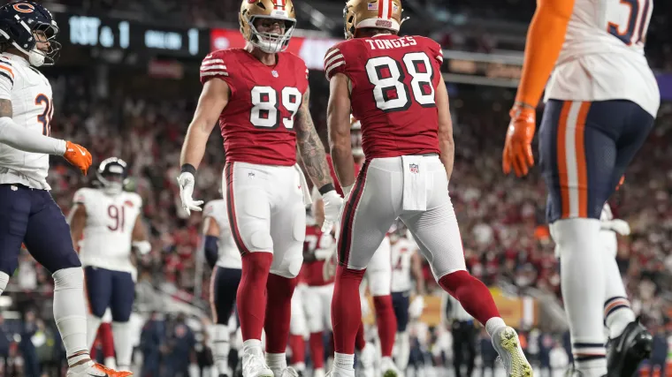 Bears vs. 49ers live score, updates, highlights from NFL 'Sunday Night Football' game image