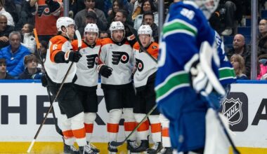 Philadelphia Flyers top Vancouver Canucks in head coach Rick Tocchet’s return to Vancouver