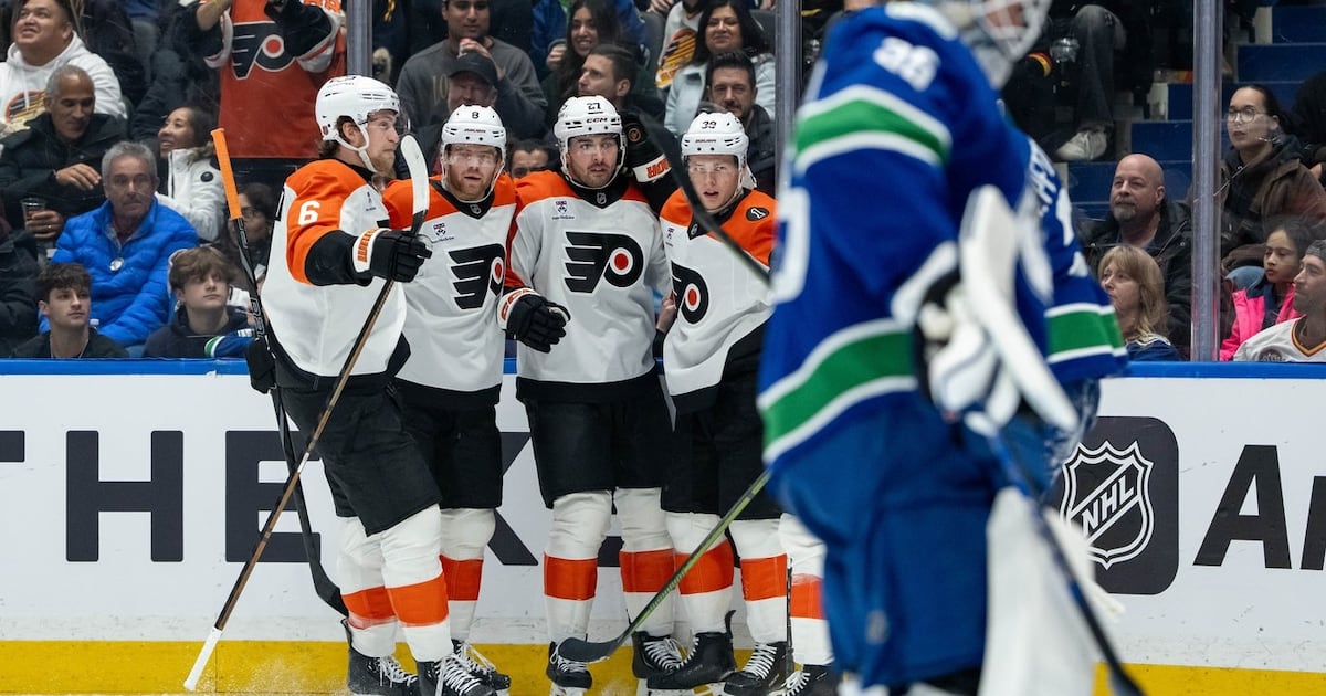 Philadelphia Flyers top Vancouver Canucks in head coach Rick Tocchet’s return to Vancouver