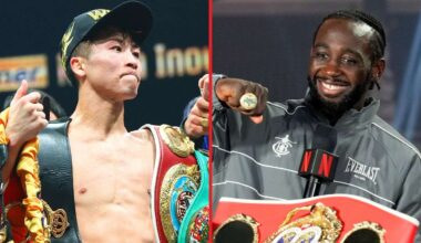 Naoya Inoue reacts to Terence Crawford’s sudden retirement from boxing