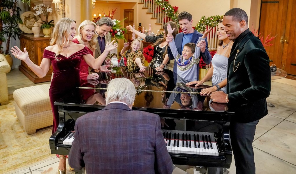 Jennifer Gareis, John McCook, Katherine Kelly Lang, Thorsten Kaye, Murielle Hilaire, Lawrence Saint Victor, Jacqueline MacInnes Wood, Tanner Novlan, Sophia Paras, Bryan David Garlick 