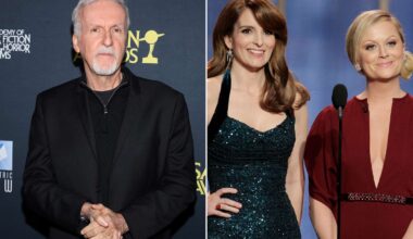 James Cameron blasts Amy Poehler's infamous Golden Globes joke as 'ignorant'