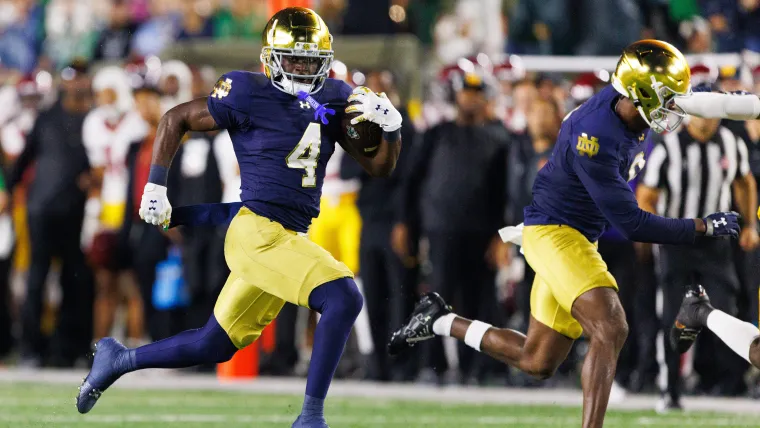 Jeremiyah Love mock draft projection: Where will Notre Dame RB get picked in 2026 NFL Draft? image