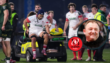 Juarno Augustus to miss Ulster v Munster encounter due to injury
