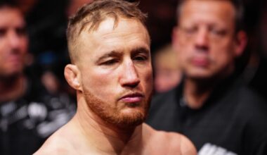 Justin Gaethje UFC walkout