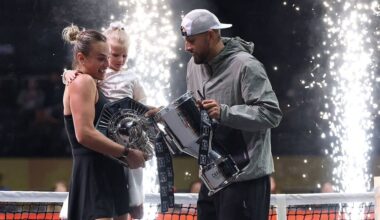 Why the racket? Kyrgios, Sabalenka defend sexes battle