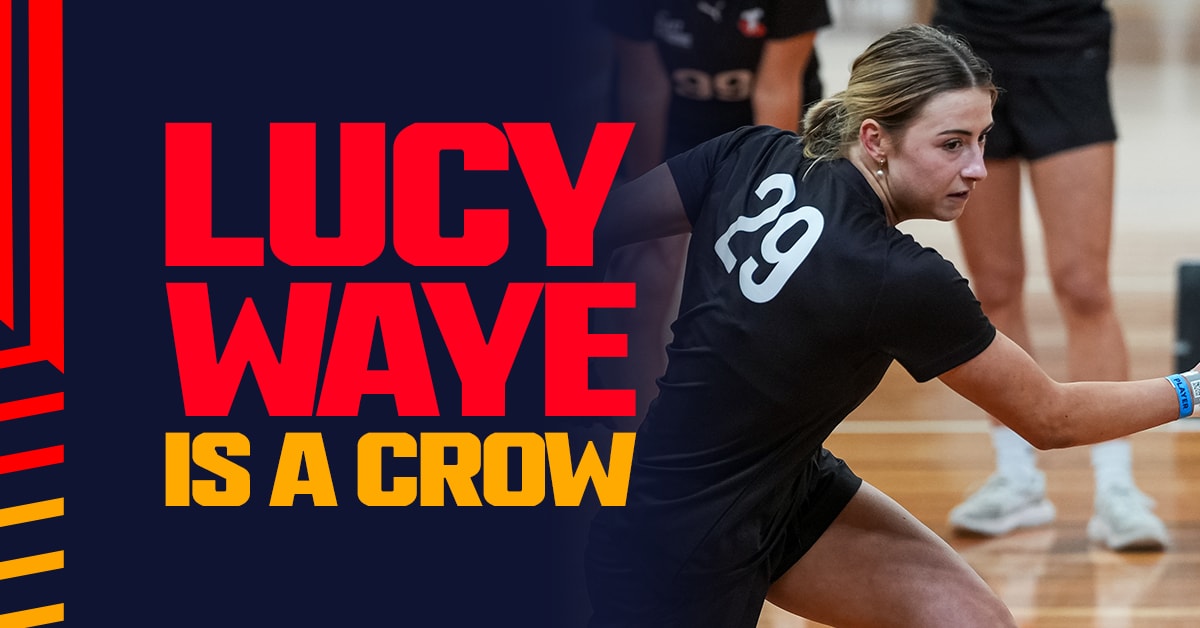 Crows select Lucy Waye with Pick No.21