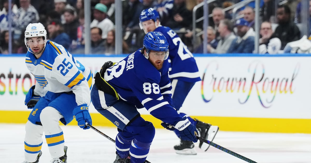 ‘He’s got to get involved more’; Slumping Nylander demoted to Leafs third line 