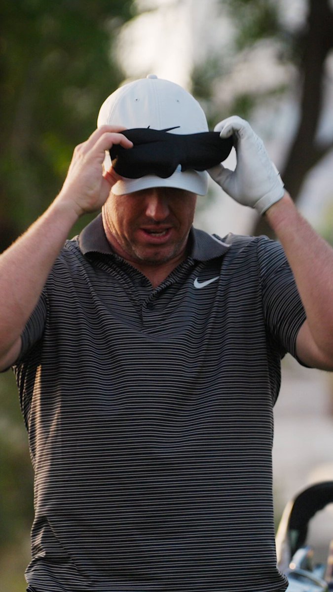 Rory McIlroy’s Impressive Blindfolded Golf Challenge