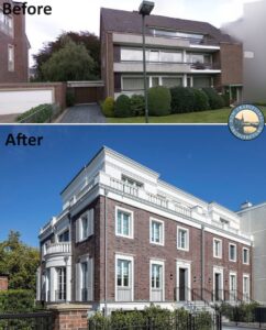 Düsseldorf, Germany. Project completion: 2025 Architect firm: Sebastian Treese Architekten (http://www.sebastiantreese.de/) with developer Dieter Berger Wohnbau GmbH (https://db-wohnbau.com/)