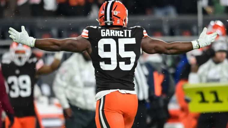 Most sacks among active NFL players: Where Browns star Myles Garrett, T.J. Watt rank on all-time list image