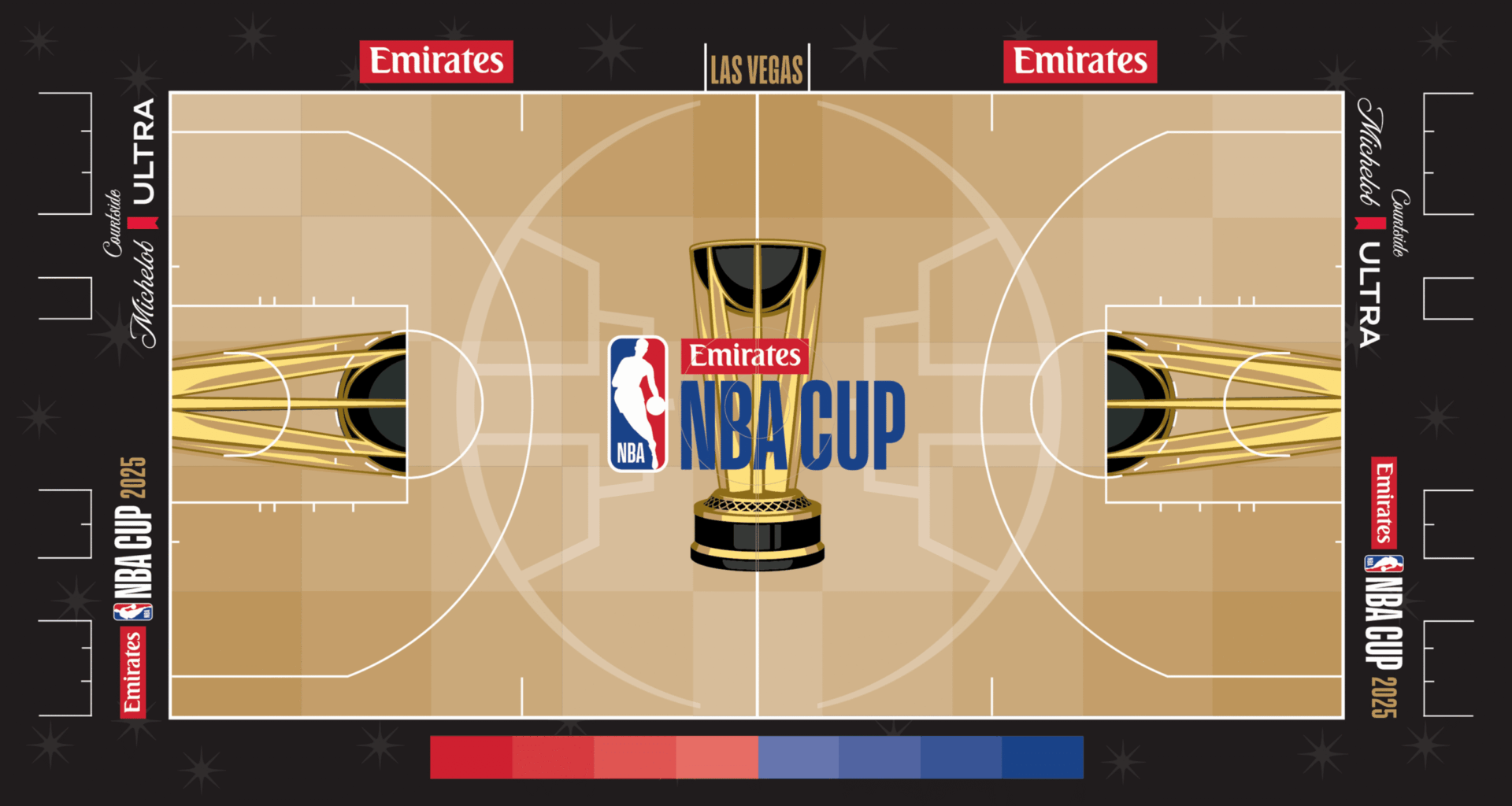 Behind the Emirates NBA Cup 2025 court designs with Victor Solomon