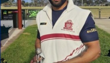 Cricket comp hitting sixes