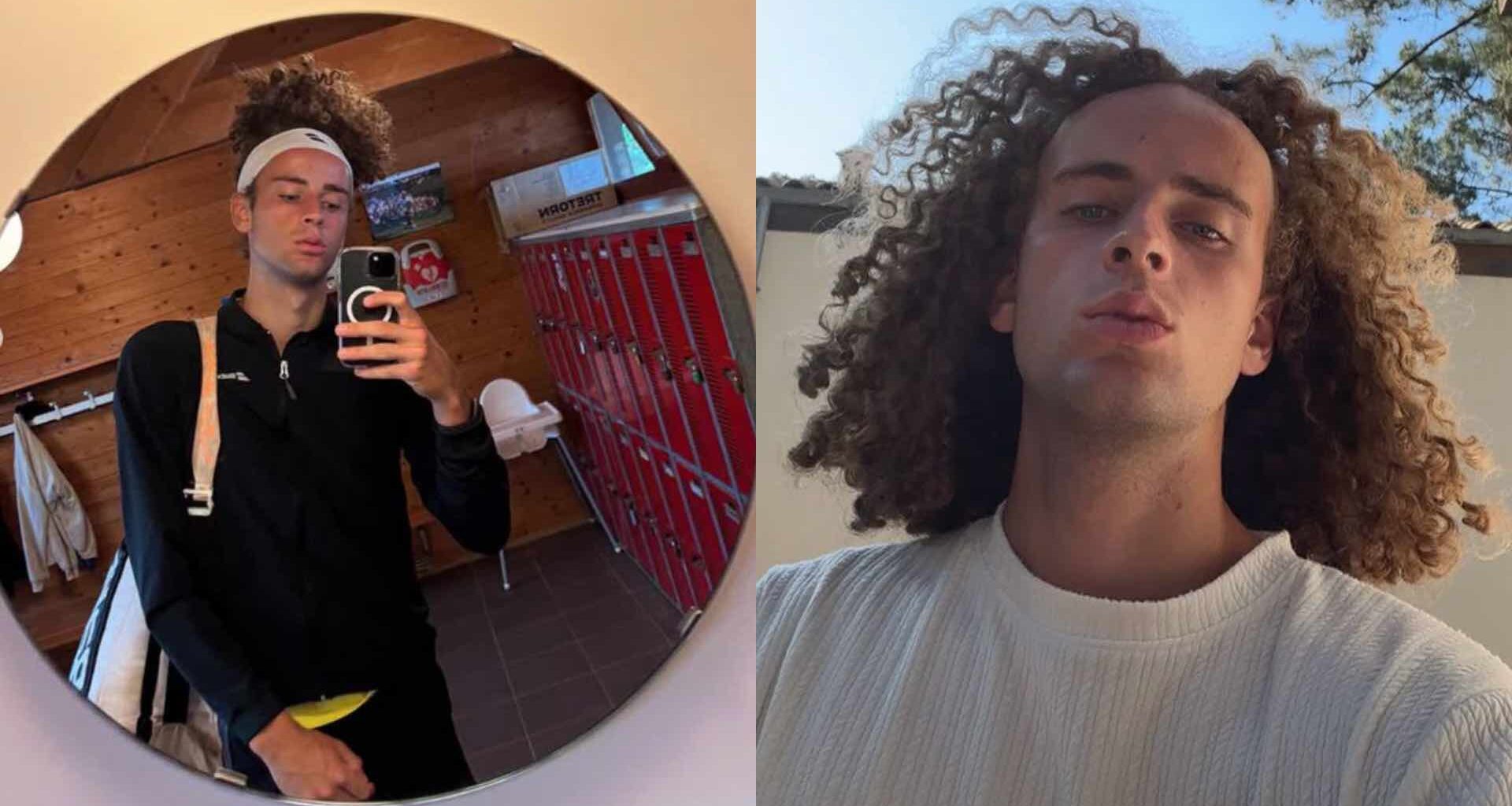 Mika Brunold mirror selfie