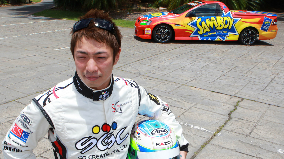 Japan's only Aussie V8 Ute racer