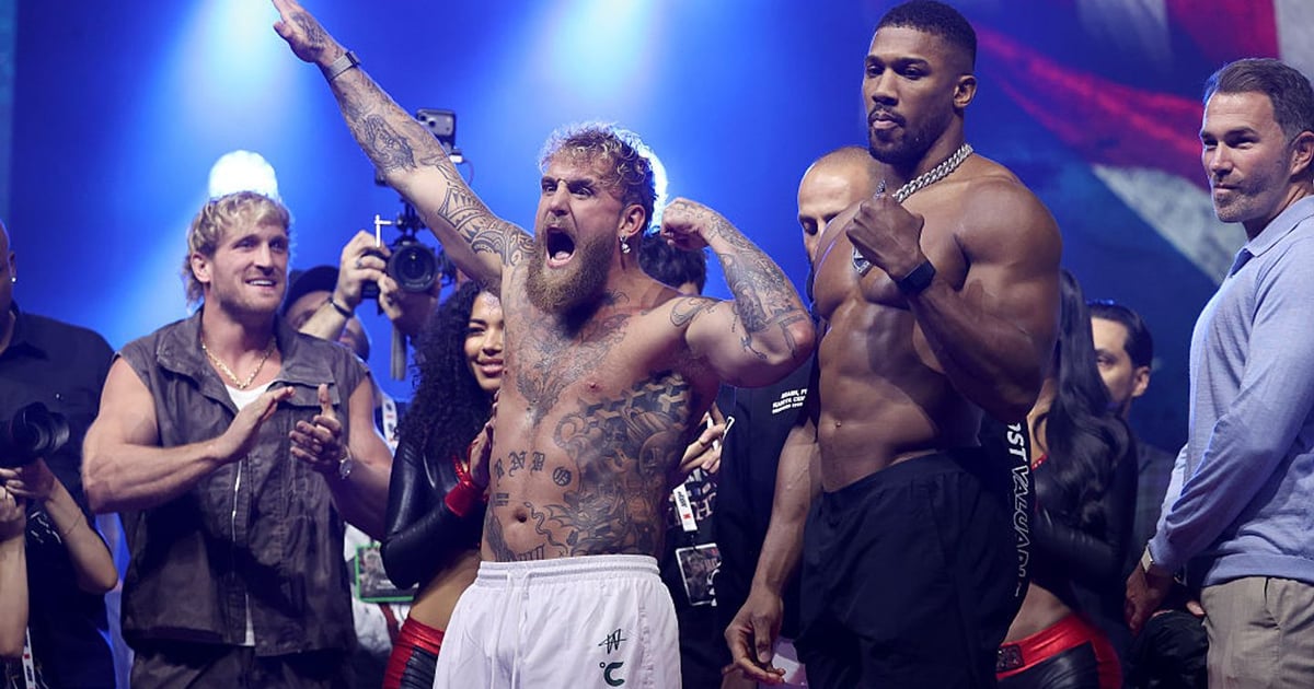 Jake Paul vs Anthony Joshua live updates: Netflix boxing fight card latest, ring walk times, predictions, more