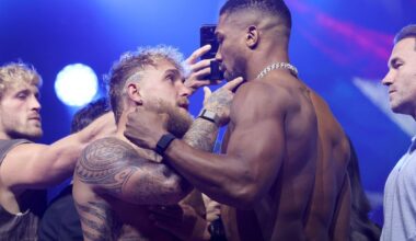 Jake Paul vs Anthony Joshua LIVE: Latest updates and start time after AJ vows to ‘kill’ YouTuber in Netflix fight
