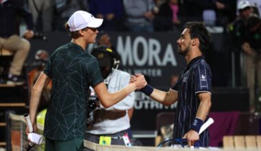 Pennetta: "It was Fognini who broke the wall of Italian tennis, not Sinner". Photo: Gettyimages