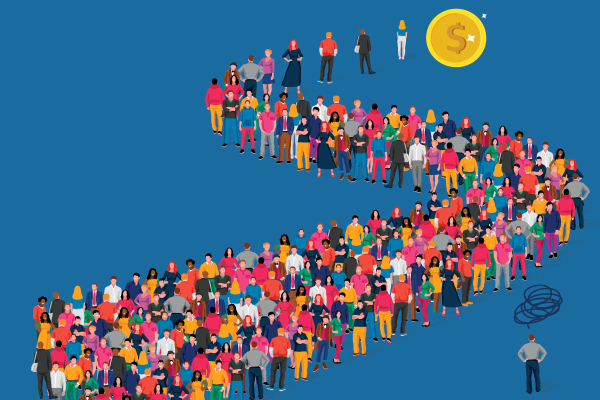 federal retirement processing visualization