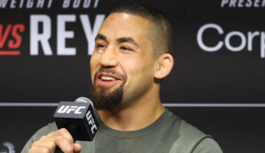 Robert Whittaker UFC press conference