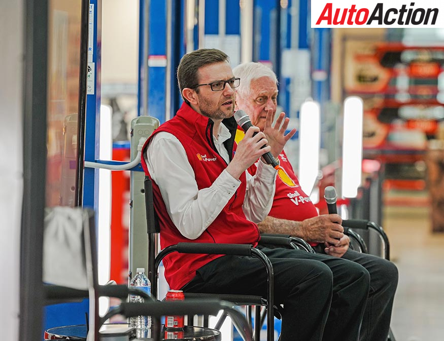 Dr Ryan Story and Dick Johnson.