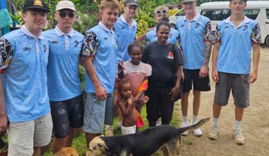 Nelson Bay Gropers Under 18s rugby tour of Vanuatu a resounding success