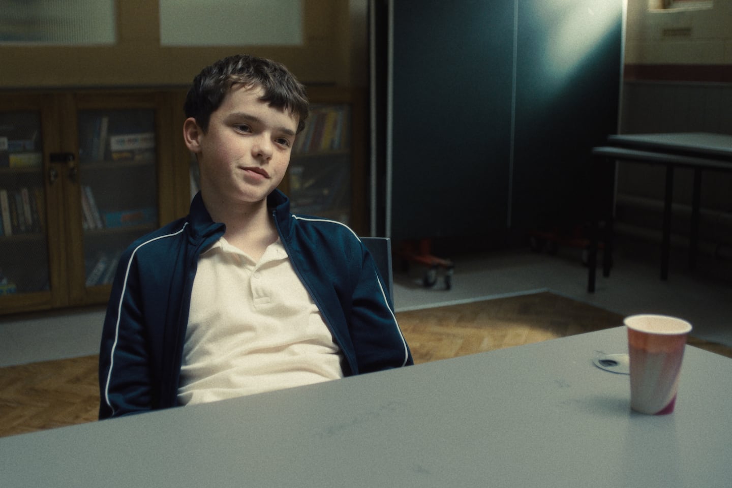 Owen Cooper in a scene from "Adolescence."