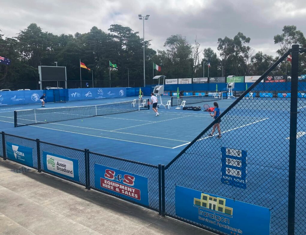 International tennis returns to Traralgon