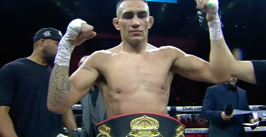 Tony Ferguson wins Misfits title in firefight with Warren Spencer