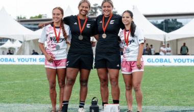 The top seven girls at Global Youth Sevens 2025